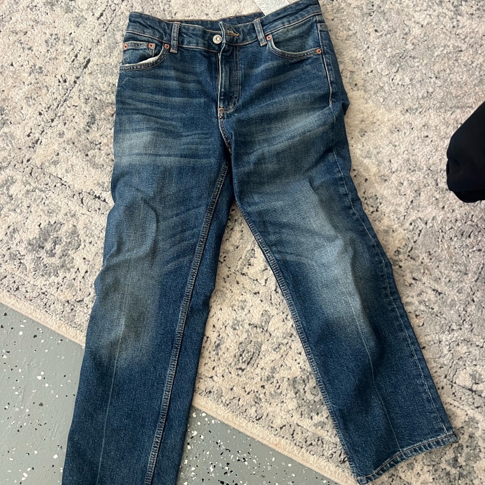 Zara Cropped Jeans
